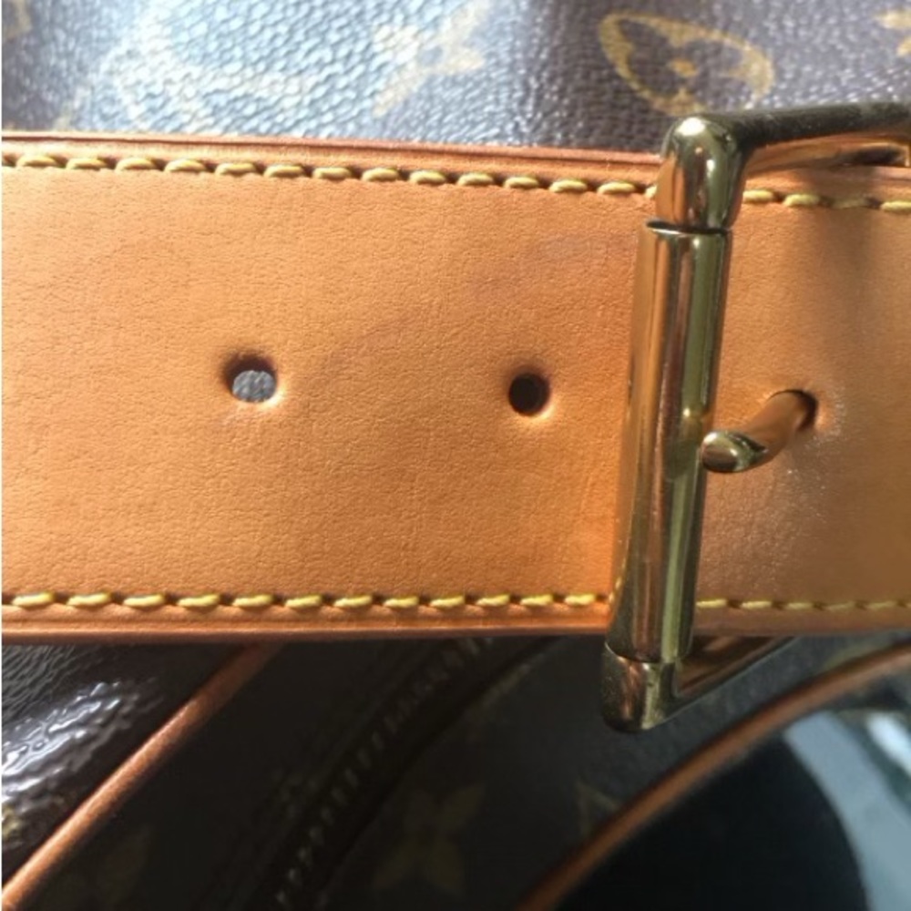 💎 RARE 💎 WIDE STRAP LOUIS VUITTON ZIPPER CLOSURE CROISSANT GM - Picture 12 of 12